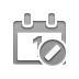 calendar,cancel icon