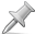 location, pin, push icon
