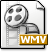 gnome,mime,video,ms,wmv icon