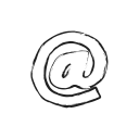 @, communication, connection, internet, network, technology svg vector icon