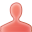 red, user icon