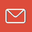 envelope, envelopes, interface, mail, mails, message, red svg vector icon