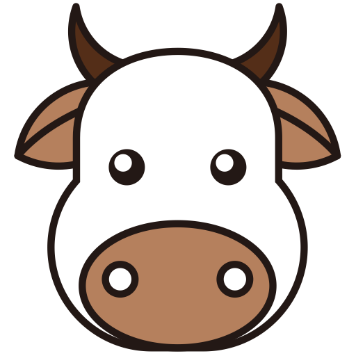 Bull svg vector icon