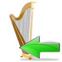 back, recyclebin icon