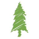 christmas, decoration, holiday, ornaments, scribble, tree, xmas svg vector icon