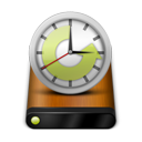 wood,drive,time,machine,history icon