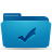 folder,blue,todos icon