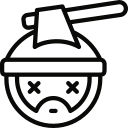 axe, murder svg vector icon