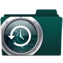 backup, folder, time machine icon