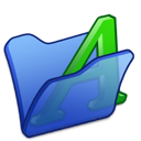 blue, folder, font icon