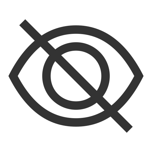 Invisible svg vector icon