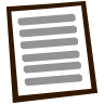 text,block,file,document icon