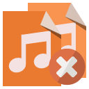 file,type,audio,close icon