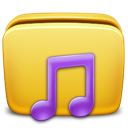 folder, music icon