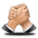 competitors, deal, hand, hands, wrestle icon