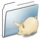 umasouda,folder,graphite,smooth icon