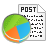 post,pie,chart,graph icon