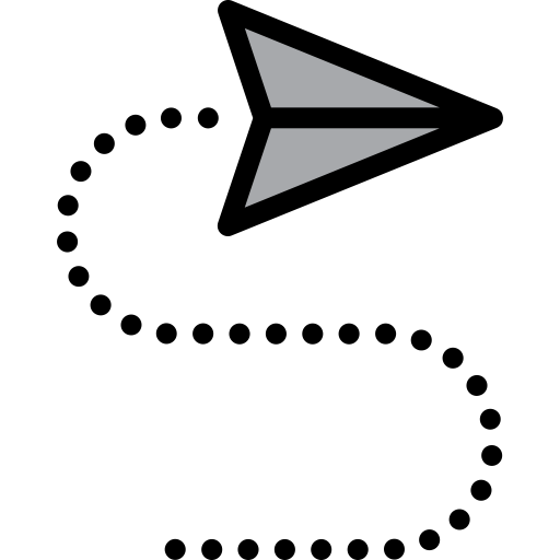 Route svg vector icon