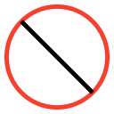 block, blocked, private, stop svg vector icon