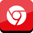 chrome, connect, media, online, social svg vector icon