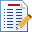 list,edit,write,writing,listing icon