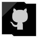 company, github, logo, media, social svg vector icon