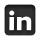 linkedin, logo, square icon