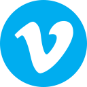 brand, logo, socialmedia, vimeo svg vector icon