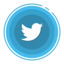 social media , twitter svg vector icon