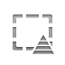 selection,rectangular,pyramid icon