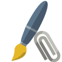 brush,attachment icon