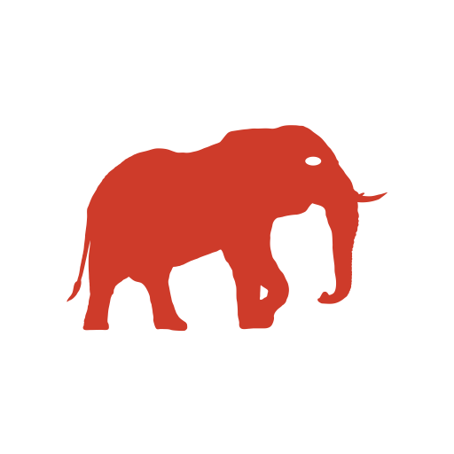 Elephant svg vector icon