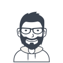 avatar, male, man, person, profile, user svg vector icon