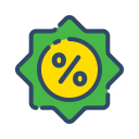 discount, online, shop, shopping svg vector icon