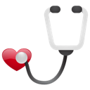 no, sh, stethoscope icon