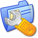 folder,blue,setting,configuration,config,preference,option,configure icon