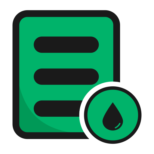 List svg vector icon