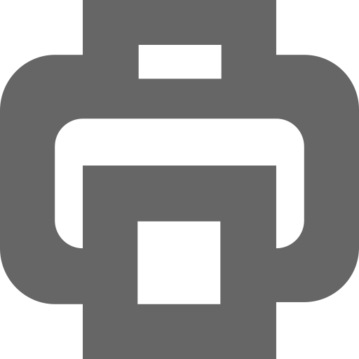 Print svg vector icon