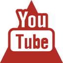 media, social, triangle, youtube icon