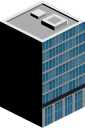 building, skyscraper svg vector icon