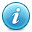 button, info, white icon