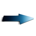 suivant,bleu icon