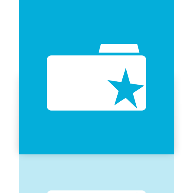 bookmark,folder,mirror icon