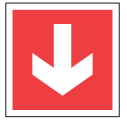 arrow, code, emergency, red, sign, sos svg vector icon