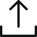 up, upload svg vector icon