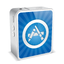 iphone,mini,white icon