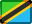 flag, tanzania icon
