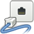 48, gnome, network, wired icon