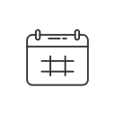 calendar, date, facebook, fb svg vector icon