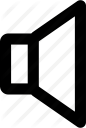 audio, multimedia, sound, speaker, volume icon